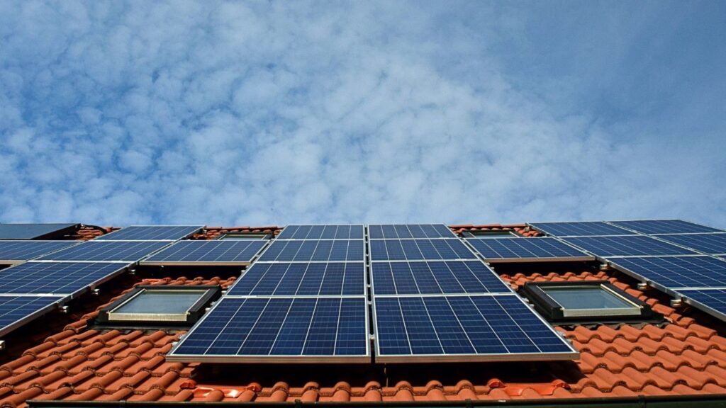 A energy efficient roof with added upgrades for improved efficiency.